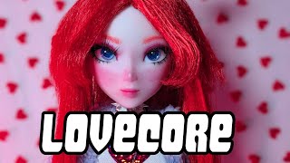 Lovecore Inspired Custom Doll  Lovecore Collab 2024  Reuploaded with sound [upl. by Aracal]