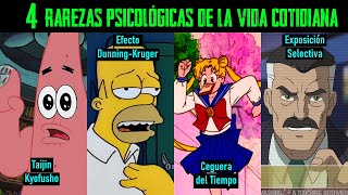 4 RAREZAS PSICOLÓGICAS DE LA VIDA COTIDIANA Sebastián Deráin [upl. by Wiles]