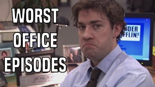 Top 10 WORST Office Episodes [upl. by Anidam]