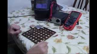 DIY MicroArcWelding Aluminum Foil [upl. by Basset552]