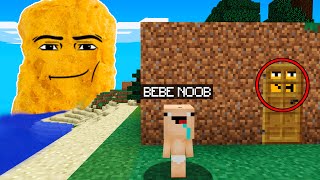 BEBÉ NOOB vs GEGAGEDIGEDAGEDAGO en Minecraft 😱 TROLL  ROLEPLAY [upl. by Case]