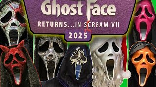 Scream 7 confirmed New Ghostface Masks revealed [upl. by Tillman]