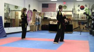 Tae Kwon Do Black Belt Test [upl. by Enyahs]