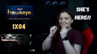 HAWKEYE 1X04 REACTION [upl. by Latrice398]