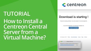 How to install a Centreon central server from a virtual machine [upl. by Zashin]