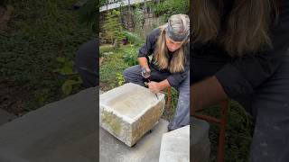 Splitting Limestone and Making Stone Plinths for Timberframe Hut [upl. by Esilehs]