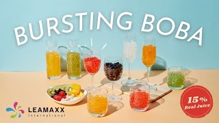 Bursting Boba  What is Popping Boba The Perfect Toppings for Desserts and Beverages [upl. by Atwater811]