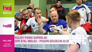 hejmielecpl TV SPR STAL Mielec  Pogoń Szczecin 3225 KULISY [upl. by Annoyt]