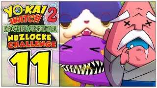 YOKAI WATCH 2 KNOCHIGE GESPENSTER NUZLOCKE Part 11 ERSTE TODE bei MEGANYAN [upl. by Oderf]