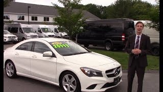 2016 MercedesBenz CLA250 video tour with Spencer [upl. by Helm180]