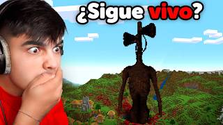 Exploré el Fósil de Siren Head en Minecraft que es Real [upl. by Karin]