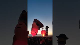 Albuquerque New Mexico  Albuquerque International Balloon Fiesta Evening Session 30 [upl. by Rosenzweig395]