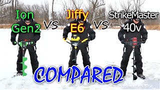 Ion Gen2 vs Jiffy E6 vs StrikeMaster 40v  Compared [upl. by Nica101]