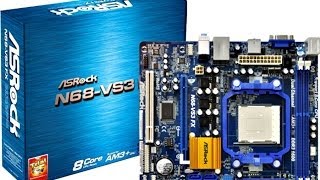 ASROCK N68S3 FX AM3 UNBOXING [upl. by Ecinereb234]