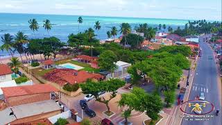 Maceió  Alagoas Brasil  da Pescaria  até a Garça Torta  visto de cima em 27K Dji Mavic Mini [upl. by Okun]