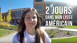 2 jours avec moi au lycée américain  Alicia aux USA avec WEP [upl. by Notsek84]