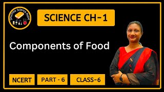 Class 6  Science  Vigyan  Chapter 1  Components of Food  CBSE  NCERT  Part 6 [upl. by Reni]