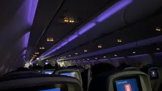 Flight Experience Flying International on Delta Airlines A330 Economy JFK to ATH Athens Greece [upl. by Pucida290]