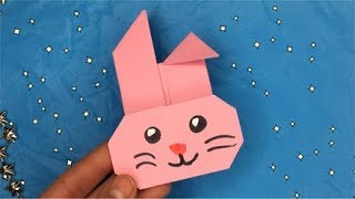 ♡ DIY KNUTSELEN PASEN ♡ KONIJN VOUWEN MET PAPIER ORIGAMI VOUWEN [upl. by Nairim]