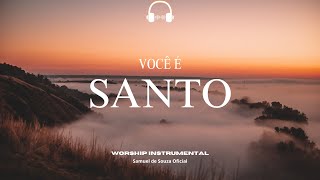 VOCÊ É SANTO  Imersão de adoração instrumental  Oração e Devocional [upl. by Enitsenrae]