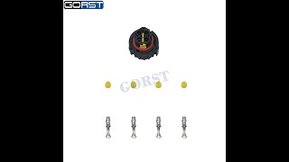 4 Pin Wiring Connector 9673251 for Oxygen Sensor Speed Sensor Plug Car Auto Part 3043y2 [upl. by Bonis888]