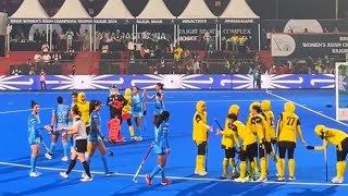 India vs Malaysia live hockey match Rajgir भारत मलेशिया हॉकी मैच राजगीर 2024 [upl. by Guildroy]