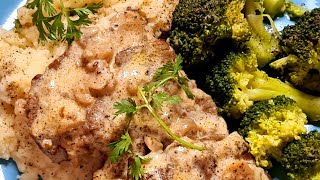 طريقة عمل بيكاتا باللحمه بصوص المشروم💯  بالشامبنيونHow to make veal piccata with mushroom sauce [upl. by Hodosh]