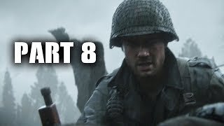 Call of Duty WW2 Gameplay Walkthrough Part 8  HILL 493 COD WWII Campaign [upl. by Anselmo]