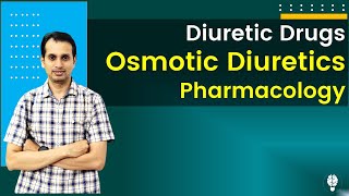 Osmotic Diuretics  Pharmacology of Mannitol  Diuretic Drugs Pharmacology Part 6 [upl. by Aznofla]