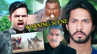 Winner Movie Sai Dharam Teja And Thakur Anoop Singh Warning Scenes  Movie Scenes  Cinima Nagar [upl. by Schecter6]