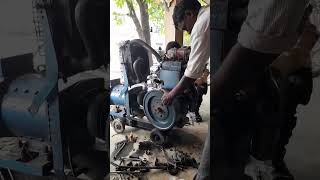 engine ko kaise palte  engine repair kaise karen  engine Puli Kaise lagaen [upl. by Nitsreik]