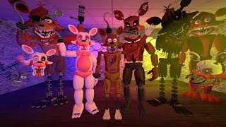 All Foxies Sing The FNAF Song [upl. by Ferretti]