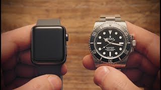 Apple Watch vs Rolex Submariner  Watchfinder amp Co [upl. by Ronaele]