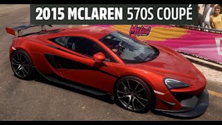 Ramp Jump Airstrip Stock vs Tuned Engine Sound 2015 McLaren 570S Coupe forzahorizon5 [upl. by Zsazsa]