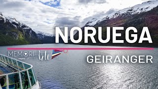 Um dia no fiorde de GEIRANGER  Série Cruzeiro NORUEGA Ep1 [upl. by Nadabb]