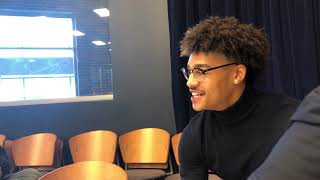 Jordan Poole on NBA Draft [upl. by Slocum890]