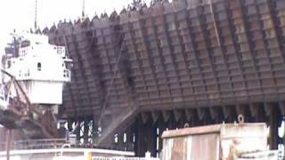 Two Harbors CN Iron Ore Docks 0001wmv [upl. by Lorrin136]