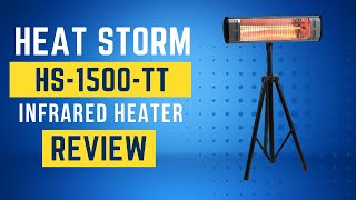 Heat Storm HS1500TT Infrared Heater Review Pros amp Cons Explained [upl. by Enelym]