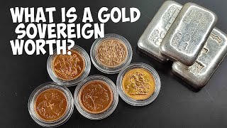 How Much Is A Gold Sovereign Worth [upl. by Meekah150]