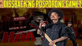 YOUNGONE vs Hambog ng Sagpro Crew 5  DISSBACK ng BURNT POSPORO with PULANG BUBONG [upl. by Yeruoc]