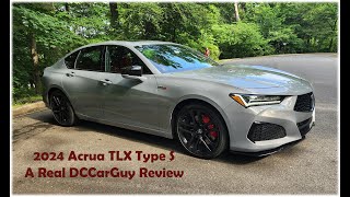 2024 Acura TLX Type S The Real DCCarGuy Review [upl. by Enajyram]