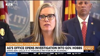 Arizona Attorney Generals office opens investigation into Gov Hobbs [upl. by Jere486]