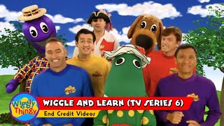 WigglyThingy  Wiggle and Learn TV Series 6  End Credit Videos [upl. by Nauqram]