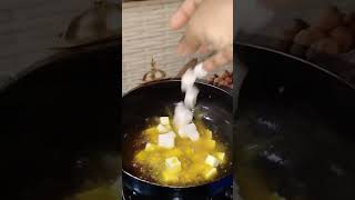 Shimla mirchi Or paneer sabji Recipe short [upl. by Earvin]