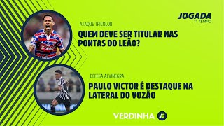 OPÇÕES PARA AS PONTAS DO ATAQUE TRICOLOR  NO VOVÔ PAULO VICTOR É DESTAQUE NA LATERAL ESQUERDA [upl. by Zeke]