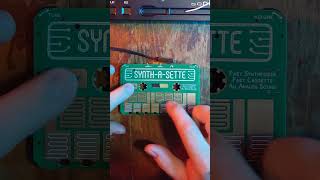 Lady Gaga  Poker Face  SynthASette amp Stylophone Beat Cover stylophone synthasette shorts [upl. by Faulkner645]