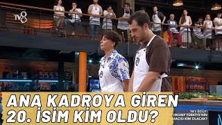 Masterchef Türkiye Ana Kadroya Giren 20 İsim Belli Oldu [upl. by Anividul]