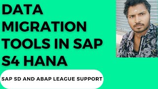 SAP S4 HANA Data Migration  Data migration tools [upl. by Cordalia]