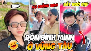 Ruby 1 Ngày Đón Bình Minh Cùng quot VỢ CHỒNG SIRO quot Gặp Ngay LMC Và WHITE TOXIC Dưới Vũng Tàu [upl. by Notaes]