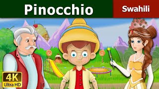 Pinocchio in Swahili  Hadithi za Kiswahili  Katuni za Kiswahili  Swahili Fairy Tales [upl. by Nywg86]